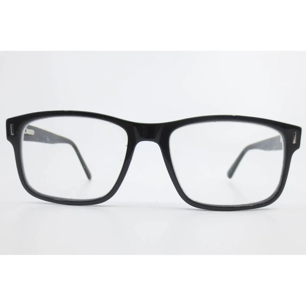 Trend by DNA A4012 BLK Black Rectangular Eyeglasses Frames 53-17-140 Men Women